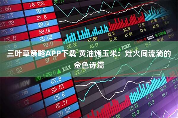 三叶草策略APP下载 黄油烤玉米：灶火间流淌的金色诗篇