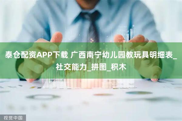 泰仓配资APP下载 广西南宁幼儿园教玩具明细表_社交能力_拼图_积木
